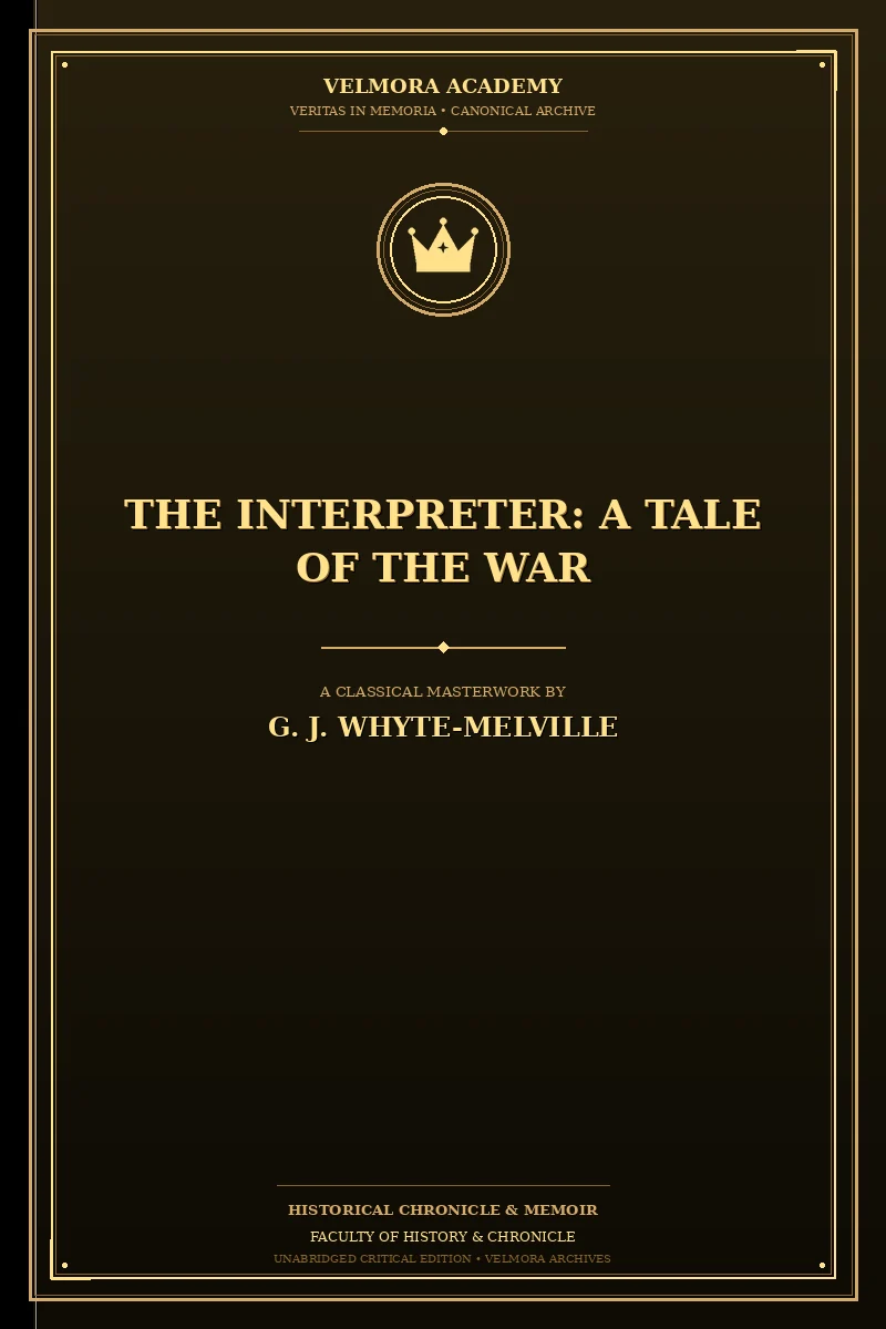 Cover of The Interpreter: A Tale of the War