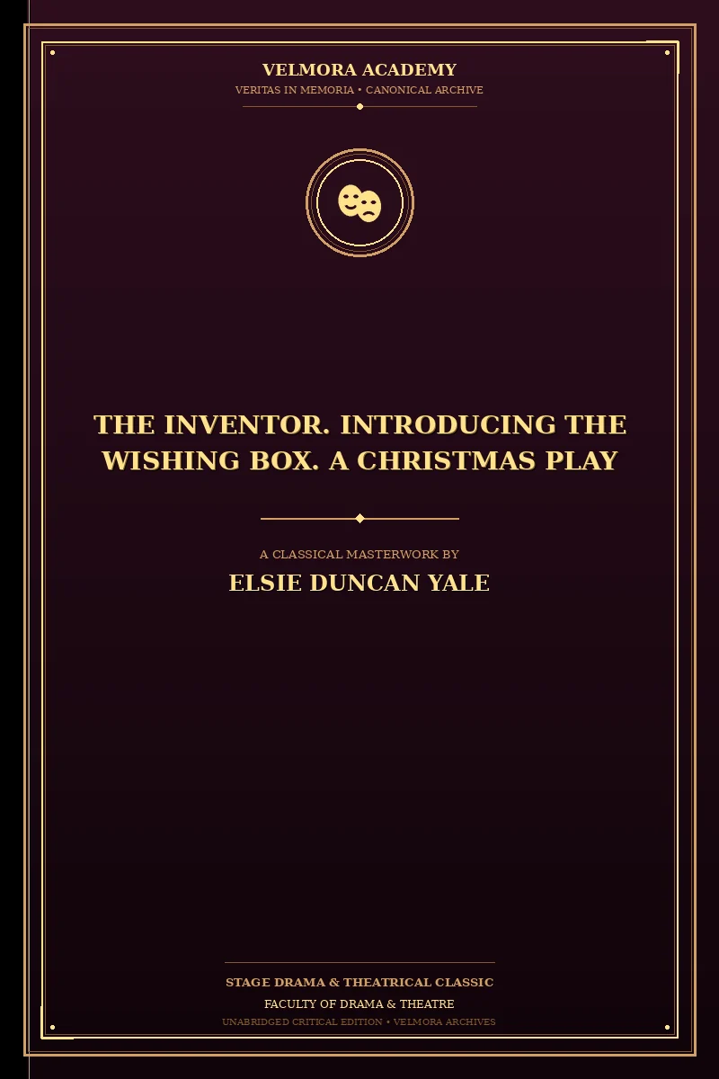 The Inventor. Introducing the Wishing Box. A Christmas Play