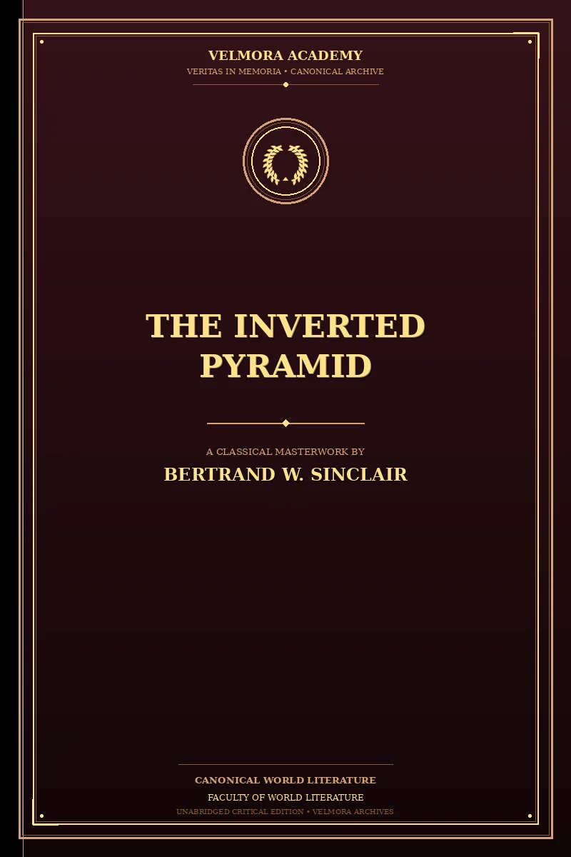 Cover of The inverted pyramid