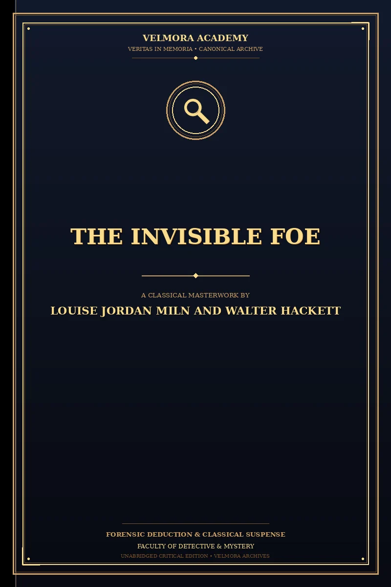 Cover of The Invisible Foe