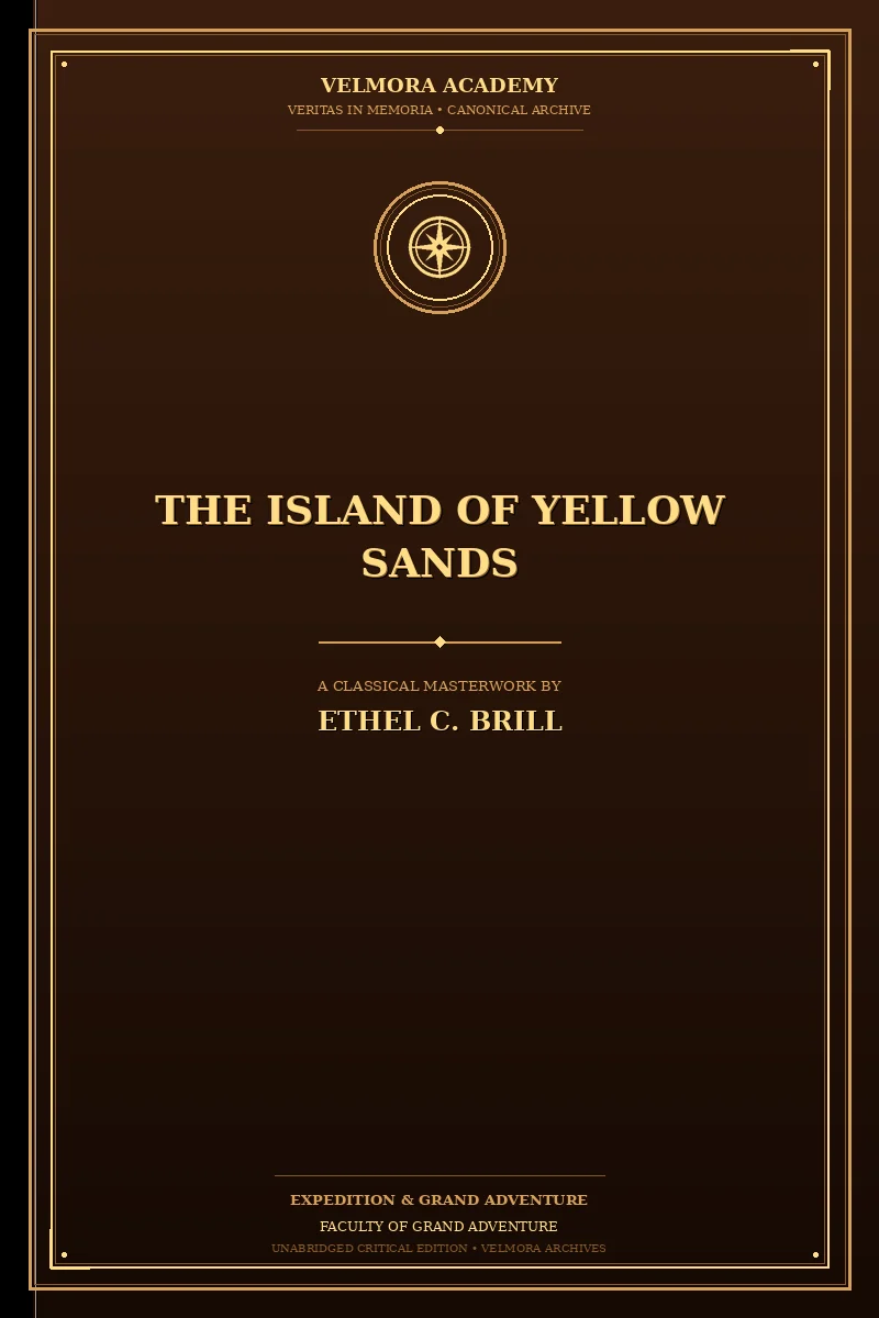 Cover of The Island of Yellow Sands