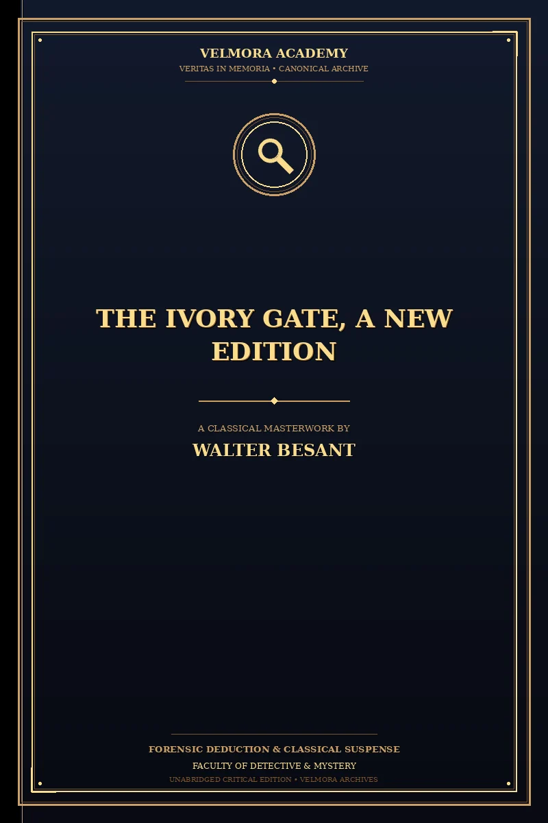 The Ivory Gate, a New Edition