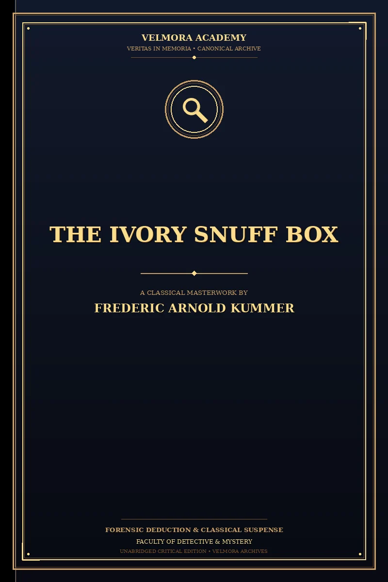 Cover of The Ivory Snuff Box
