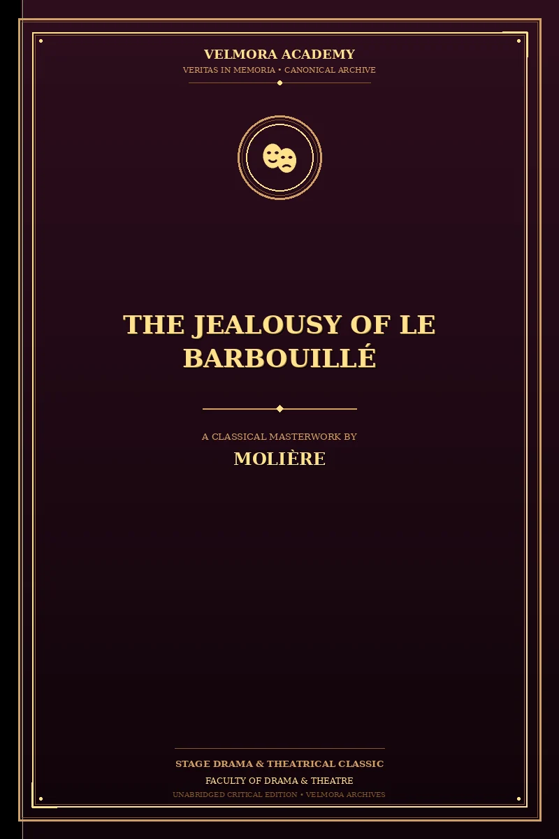 Cover of The Jealousy of le Barbouillé