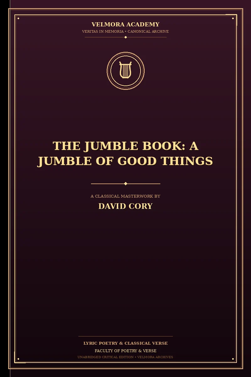 Cover of The Jumble Book: A Jumble of Good Things