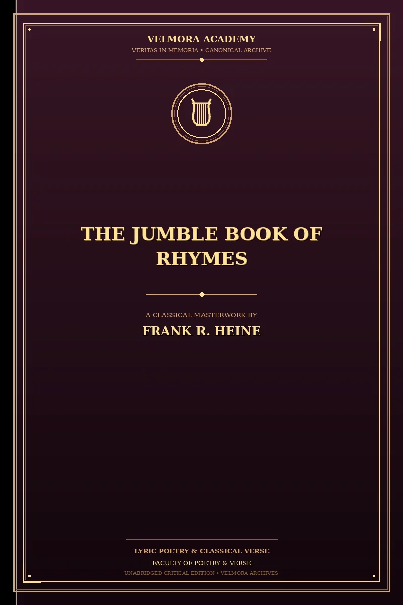 Cover of The Jumble Book of Rhymes