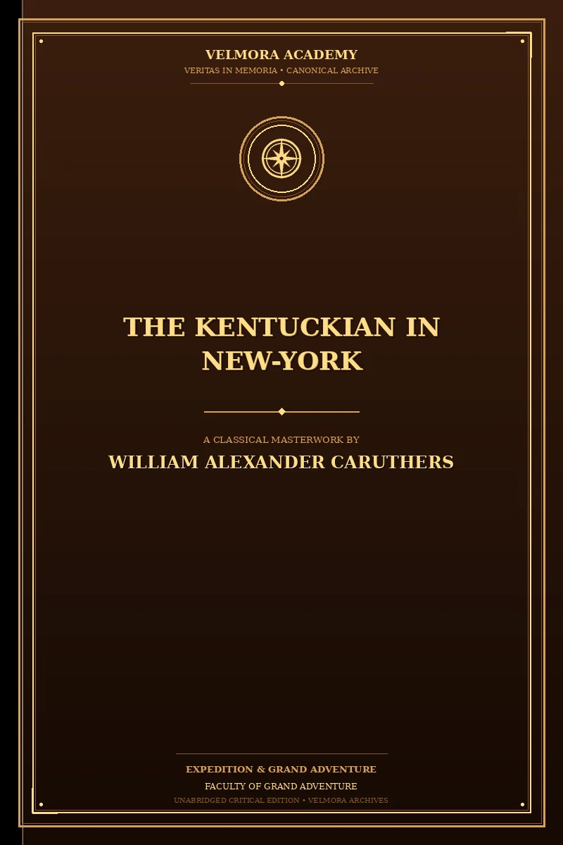 The Kentuckian in New-York