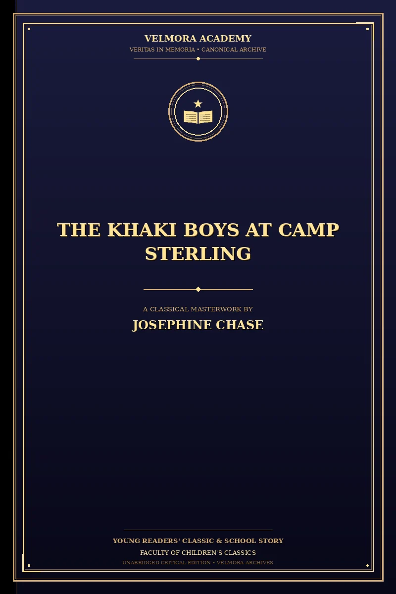 The Khaki Boys at Camp Sterling
