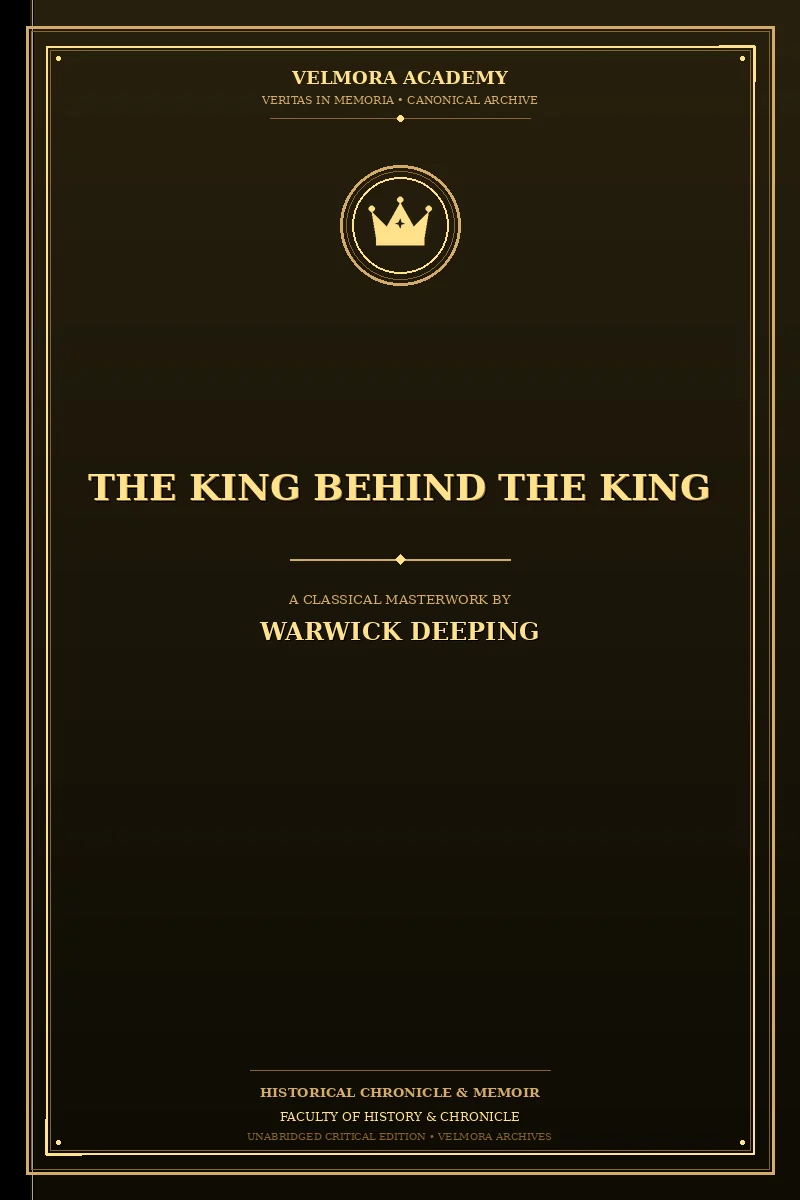 Cover of The King Behind the King
