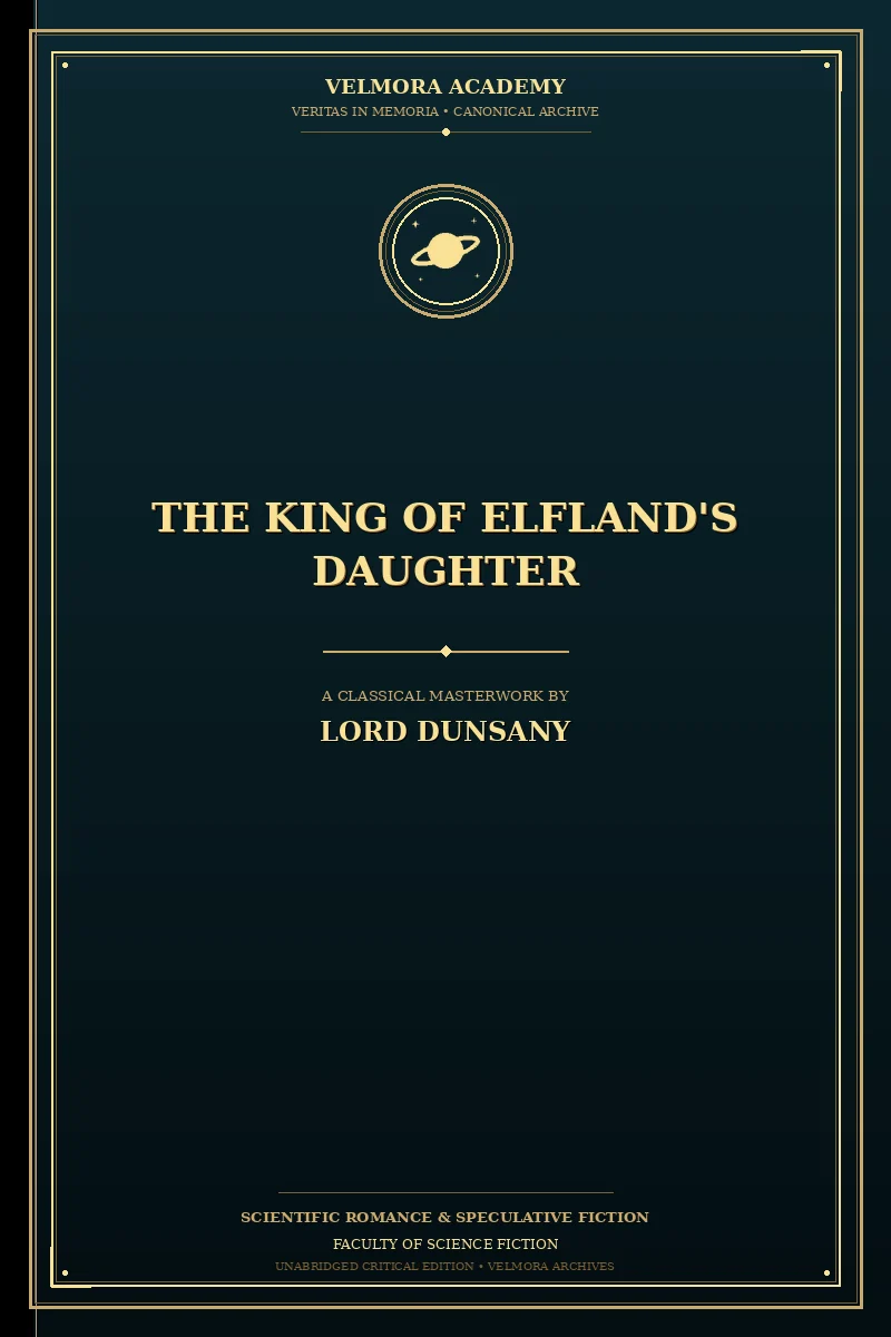 The King of Elfland's Daughter