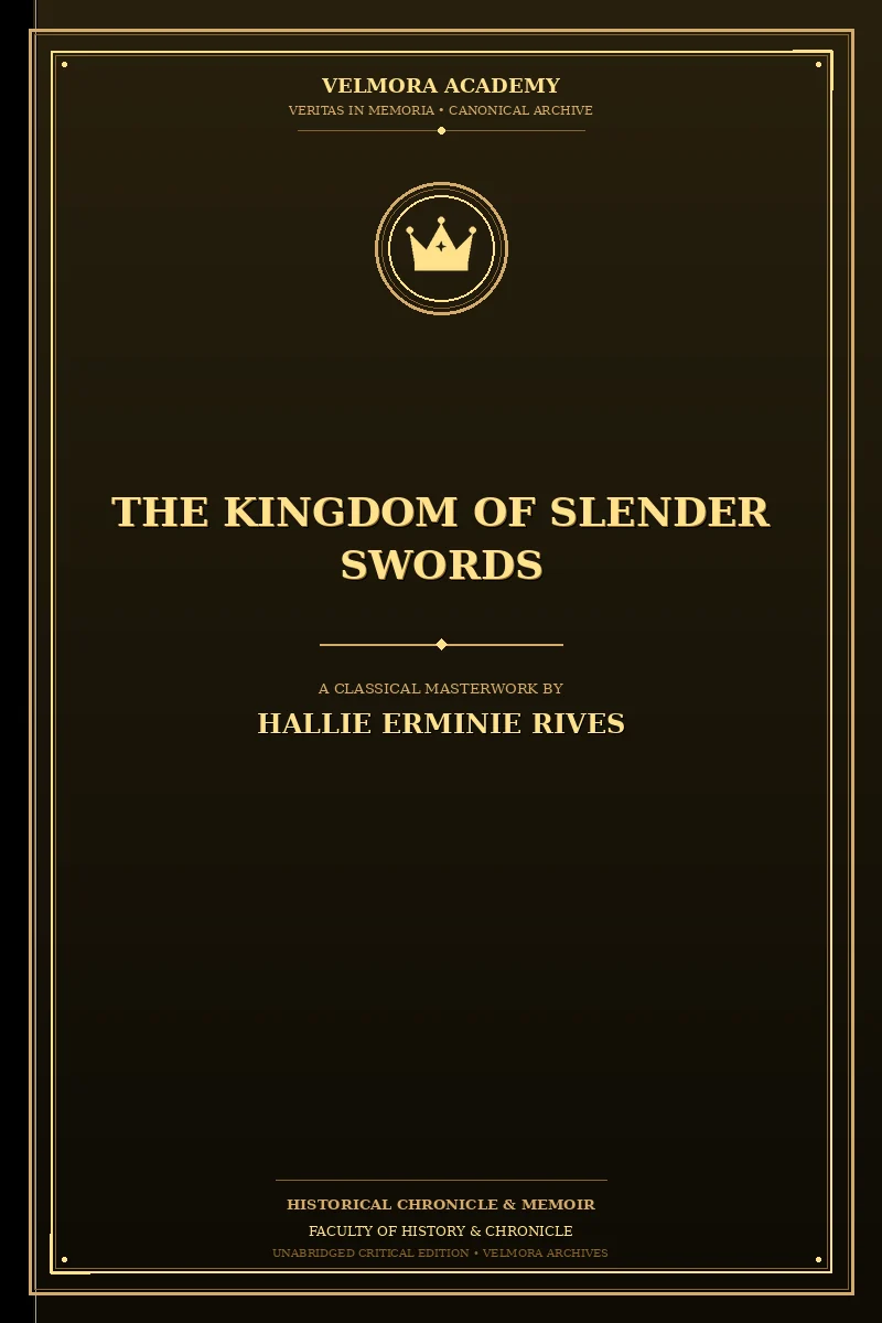 Cover of The Kingdom of Slender Swords