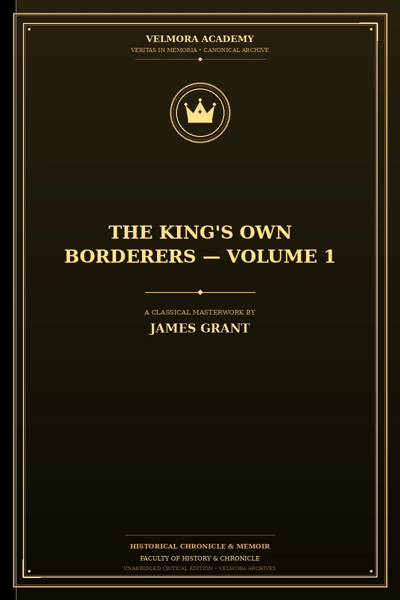 Cover of The King's Own Borderers — Volume 1