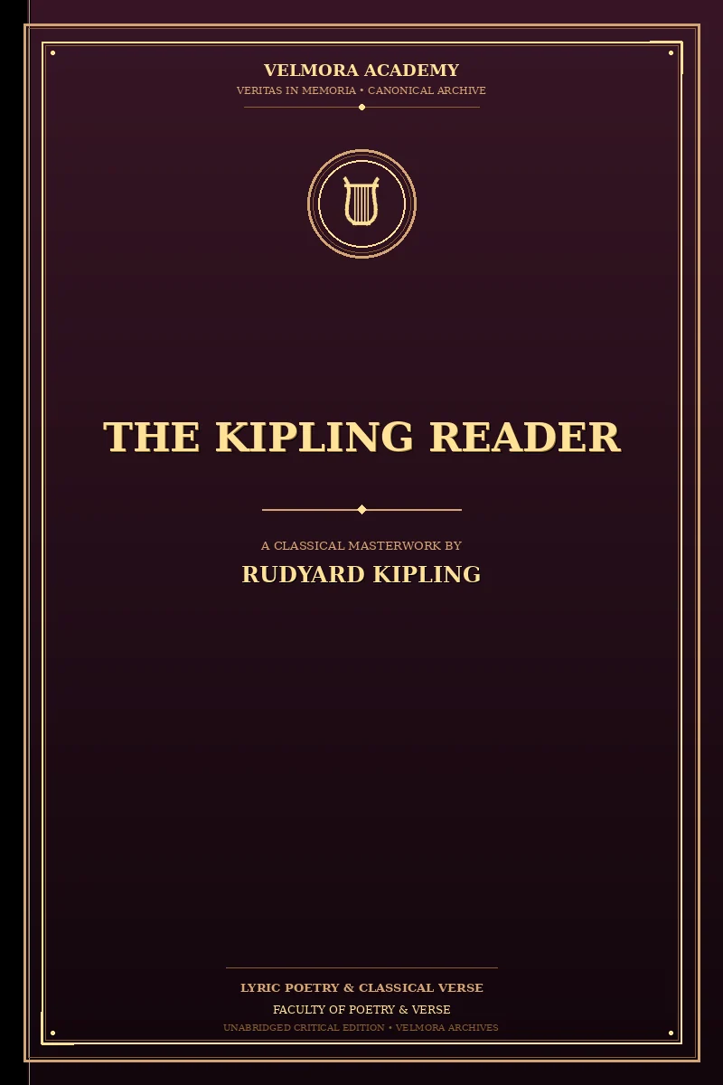 Cover of The Kipling Reader