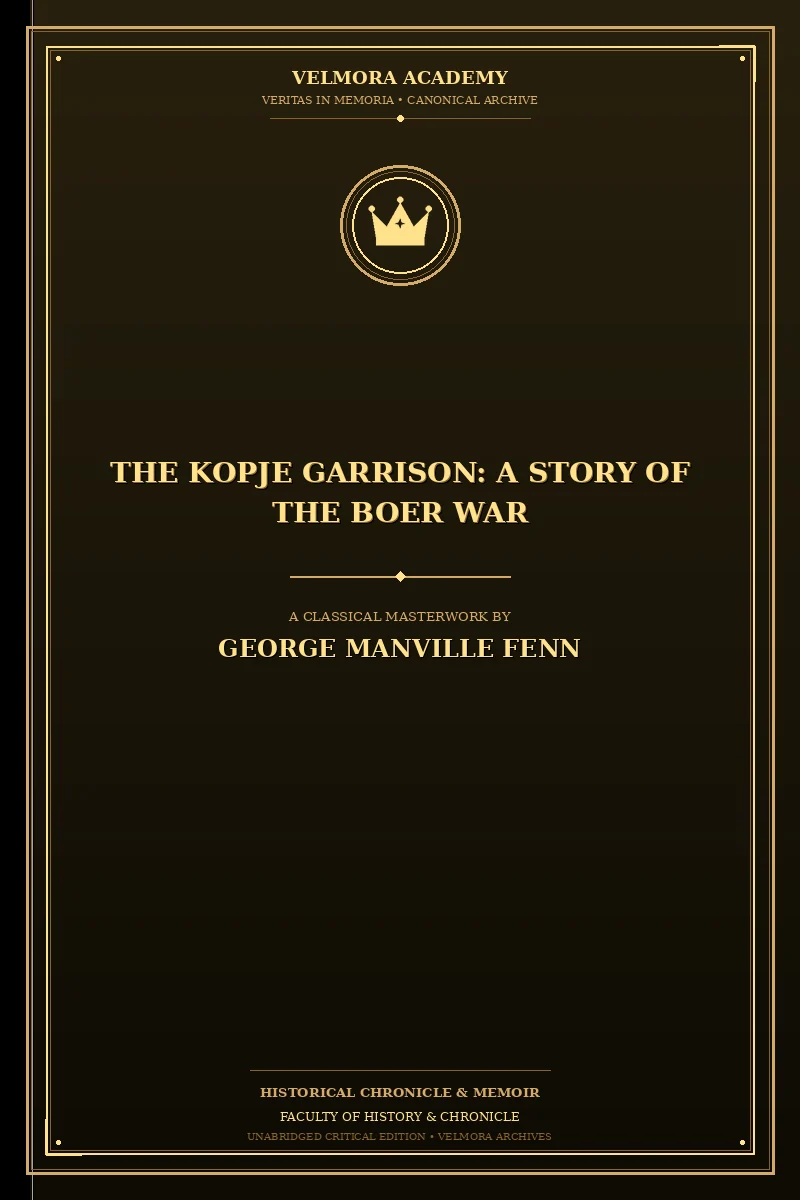 Cover of The Kopje Garrison: A Story of the Boer War