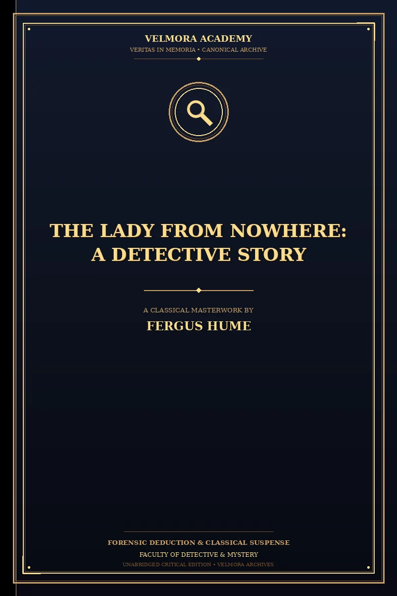 The Lady from Nowhere: A Detective Story
