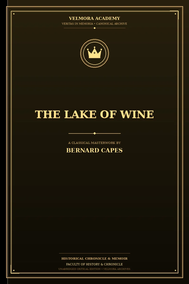 Cover of The Lake of Wine