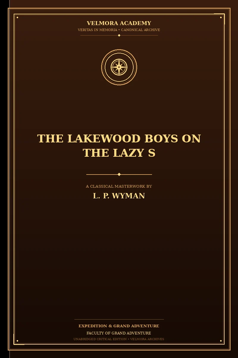 Cover of The Lakewood boys on the Lazy S