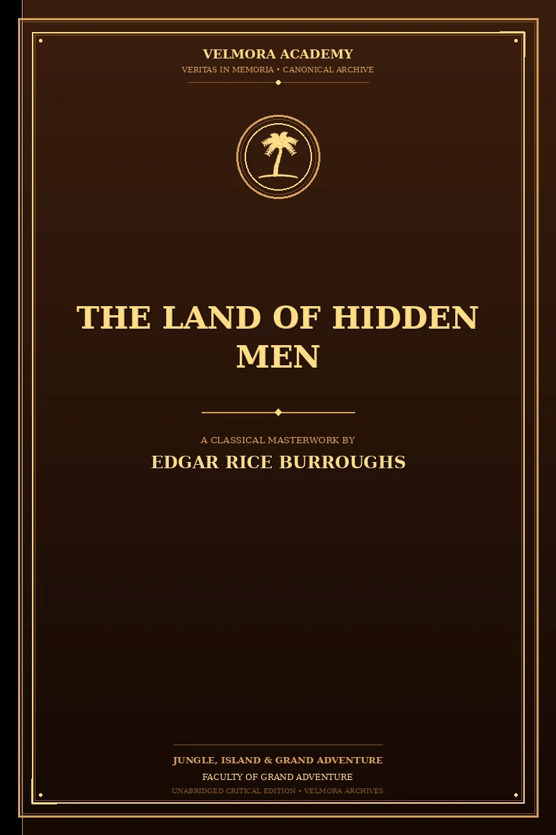 The land of hidden men