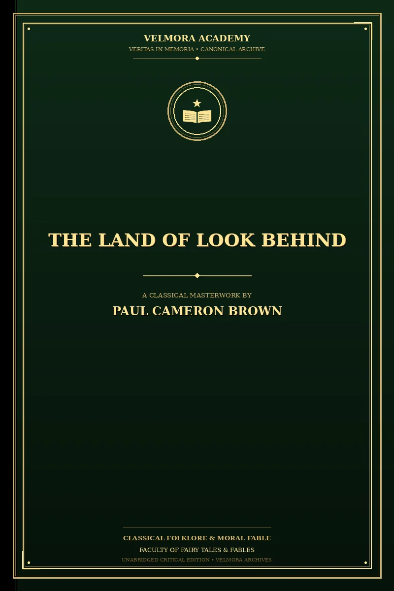 Cover of The Land of Look Behind