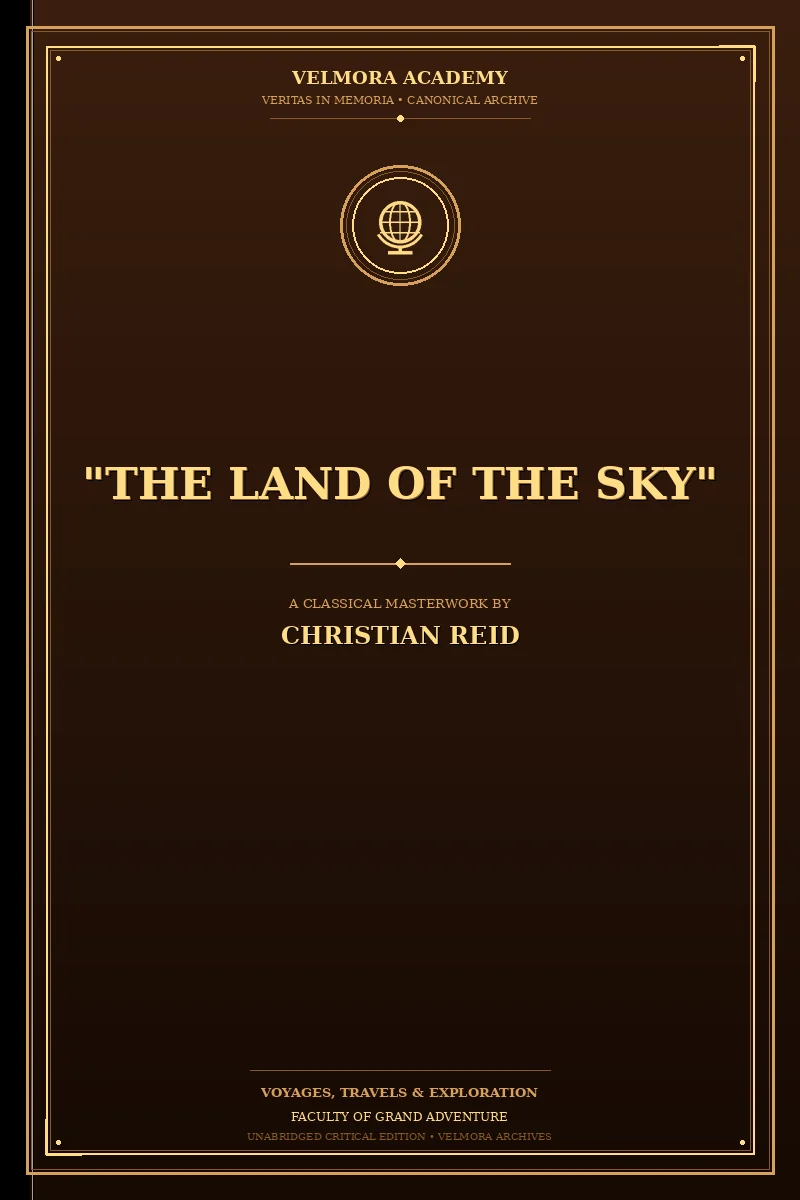 Cover of "The land of the sky"