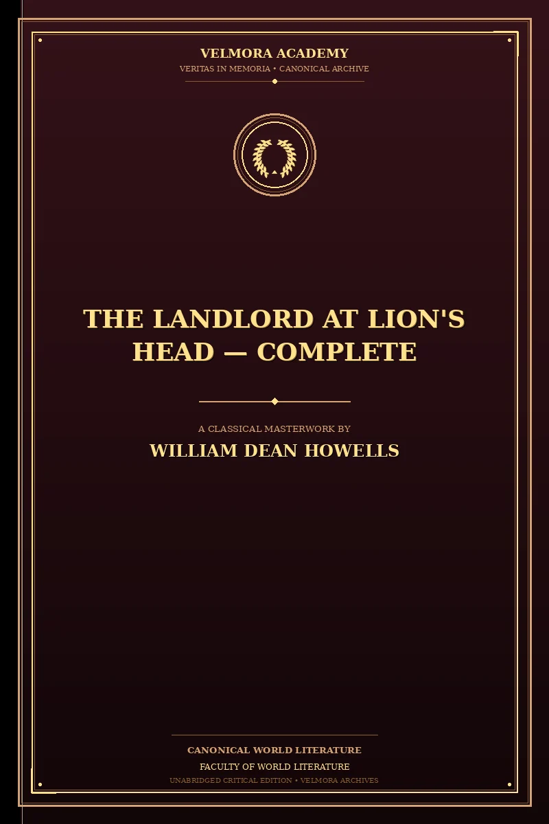 Cover of The Landlord at Lion's Head — Complete