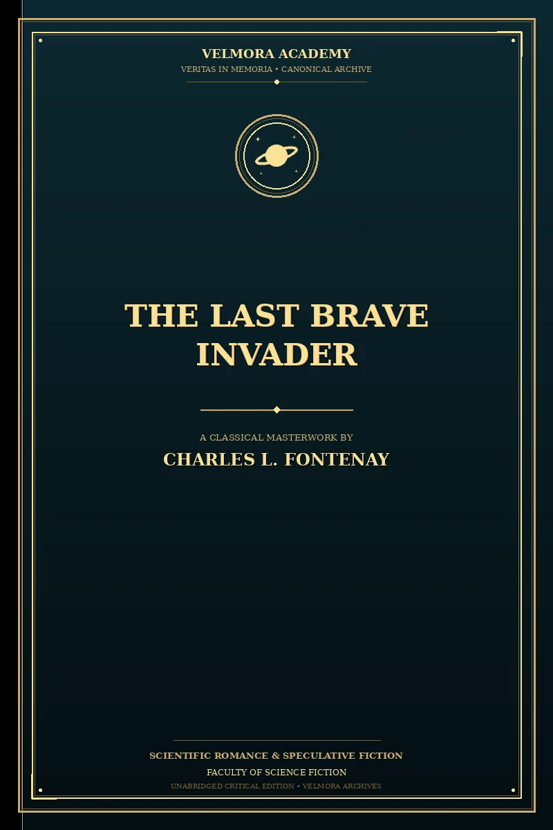 Cover of The Last Brave Invader