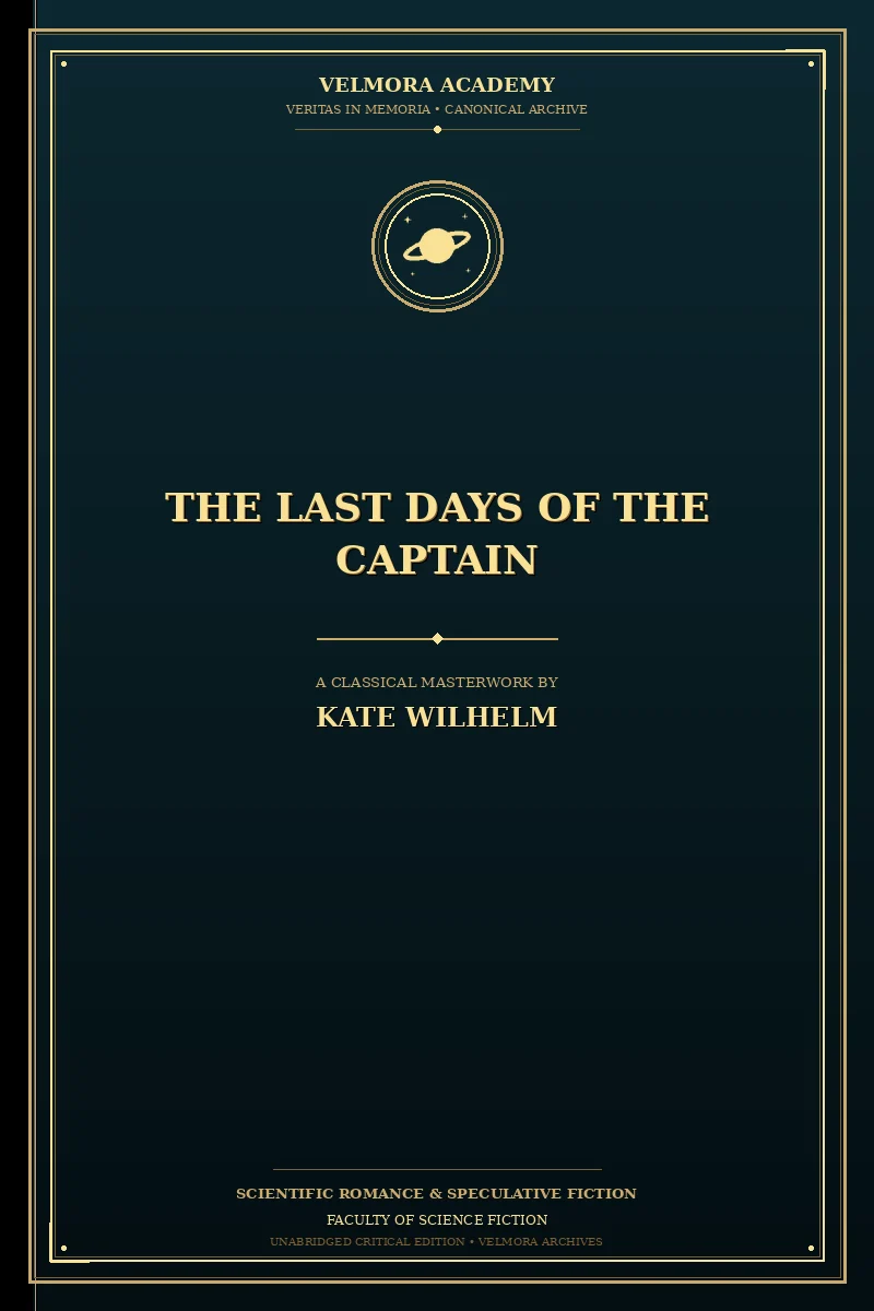 Cover of The last days of the captain