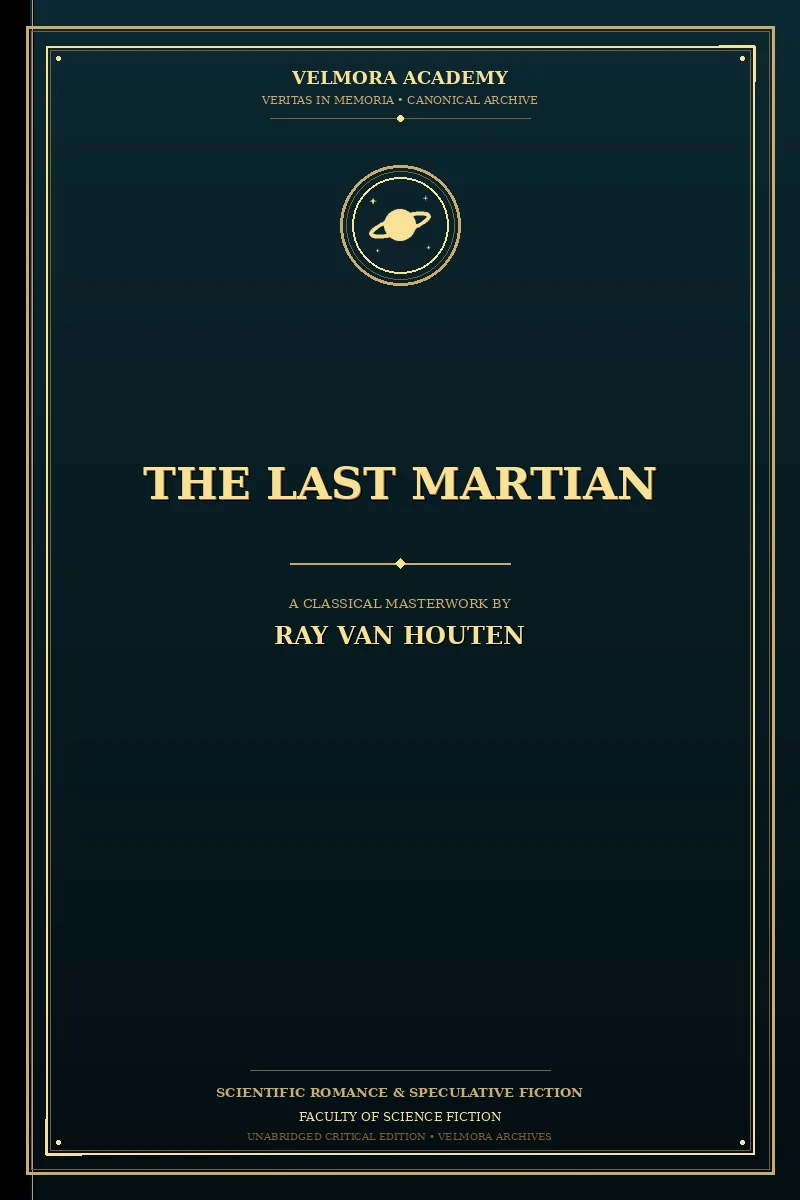 Cover of The Last Martian