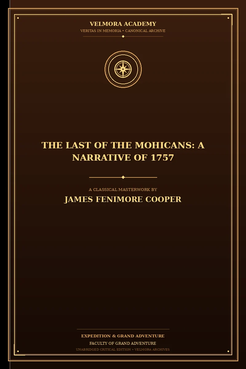 Cover of The Last of the Mohicans: A Narrative of 1757