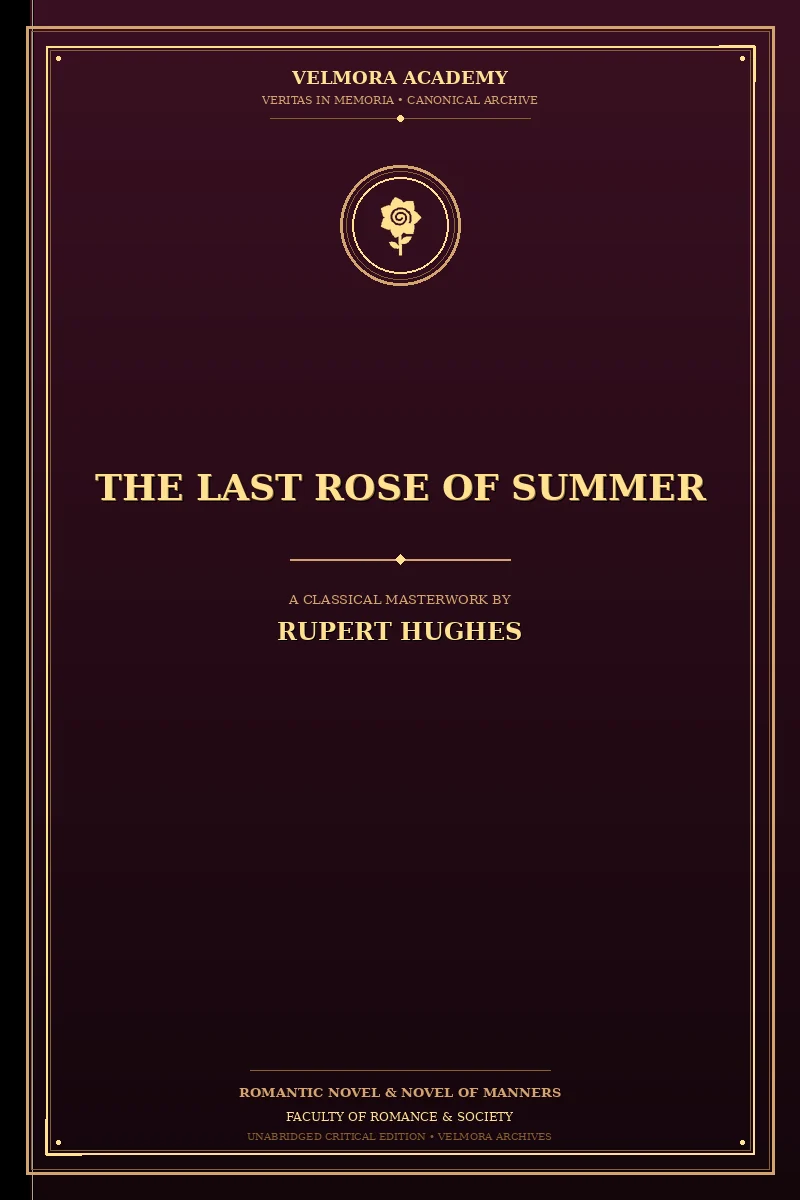 The Last Rose of Summer