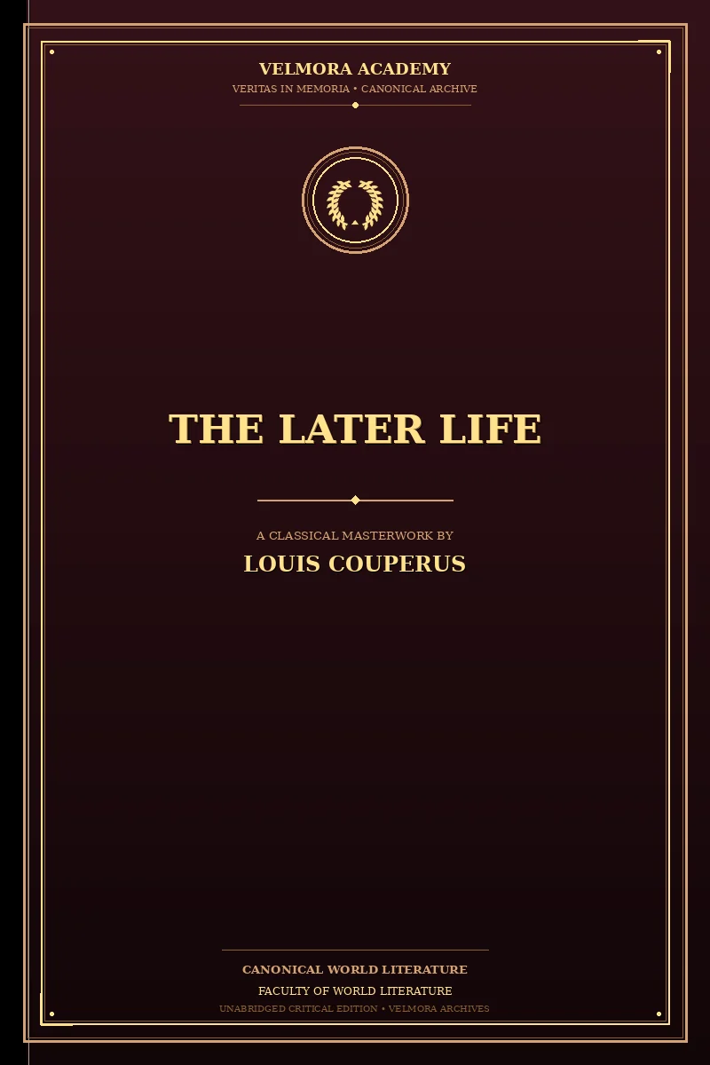 The Later Life