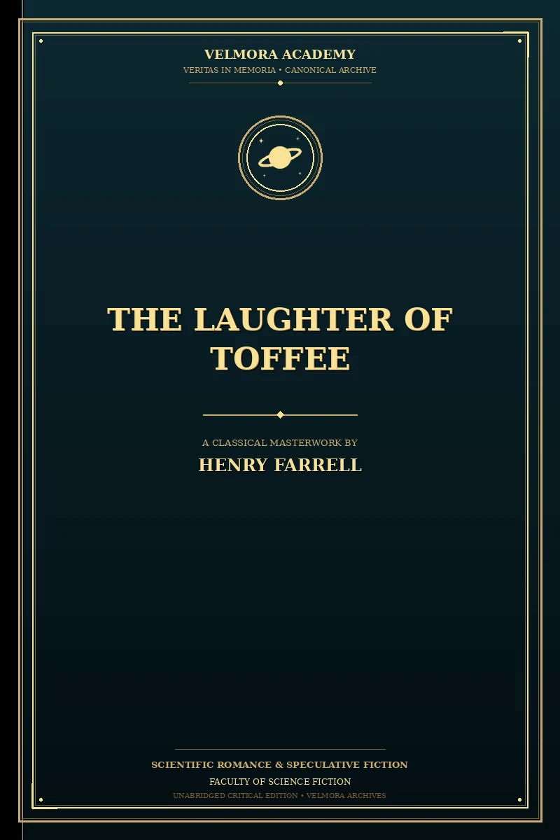 Cover of The laughter of Toffee
