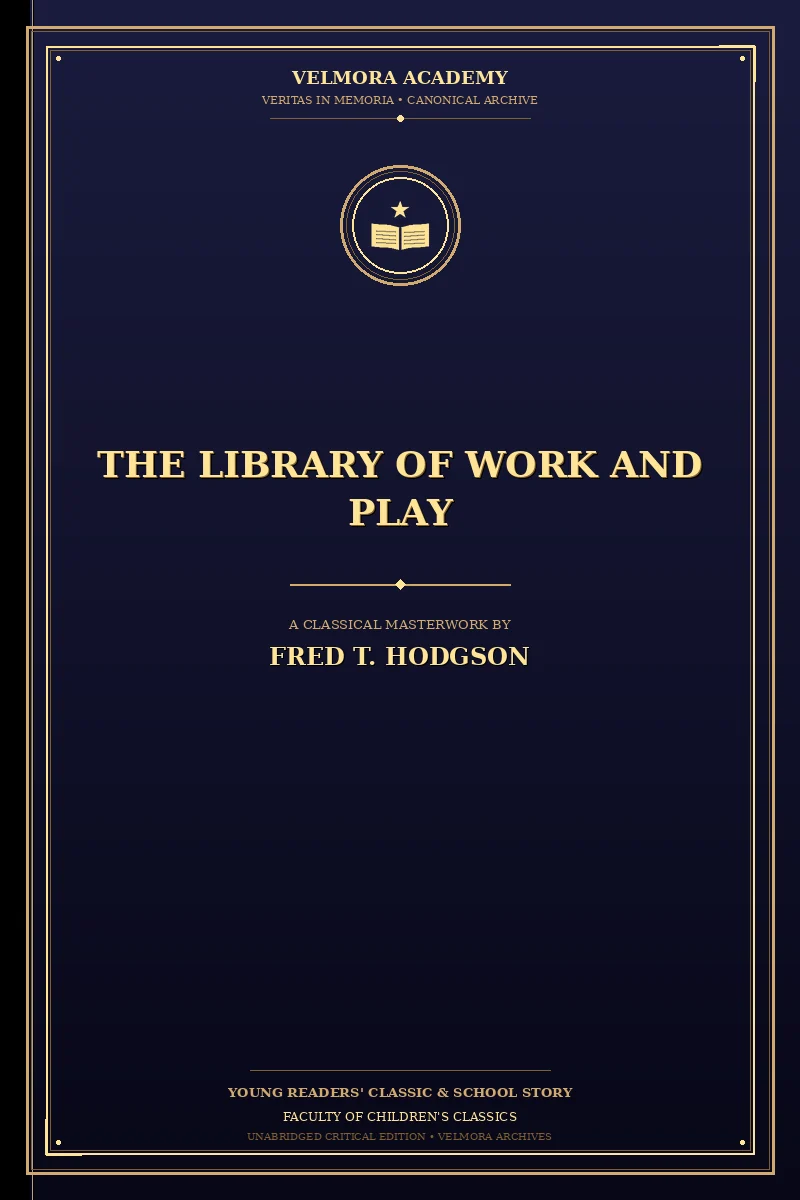 Cover of The Library of Work and Play