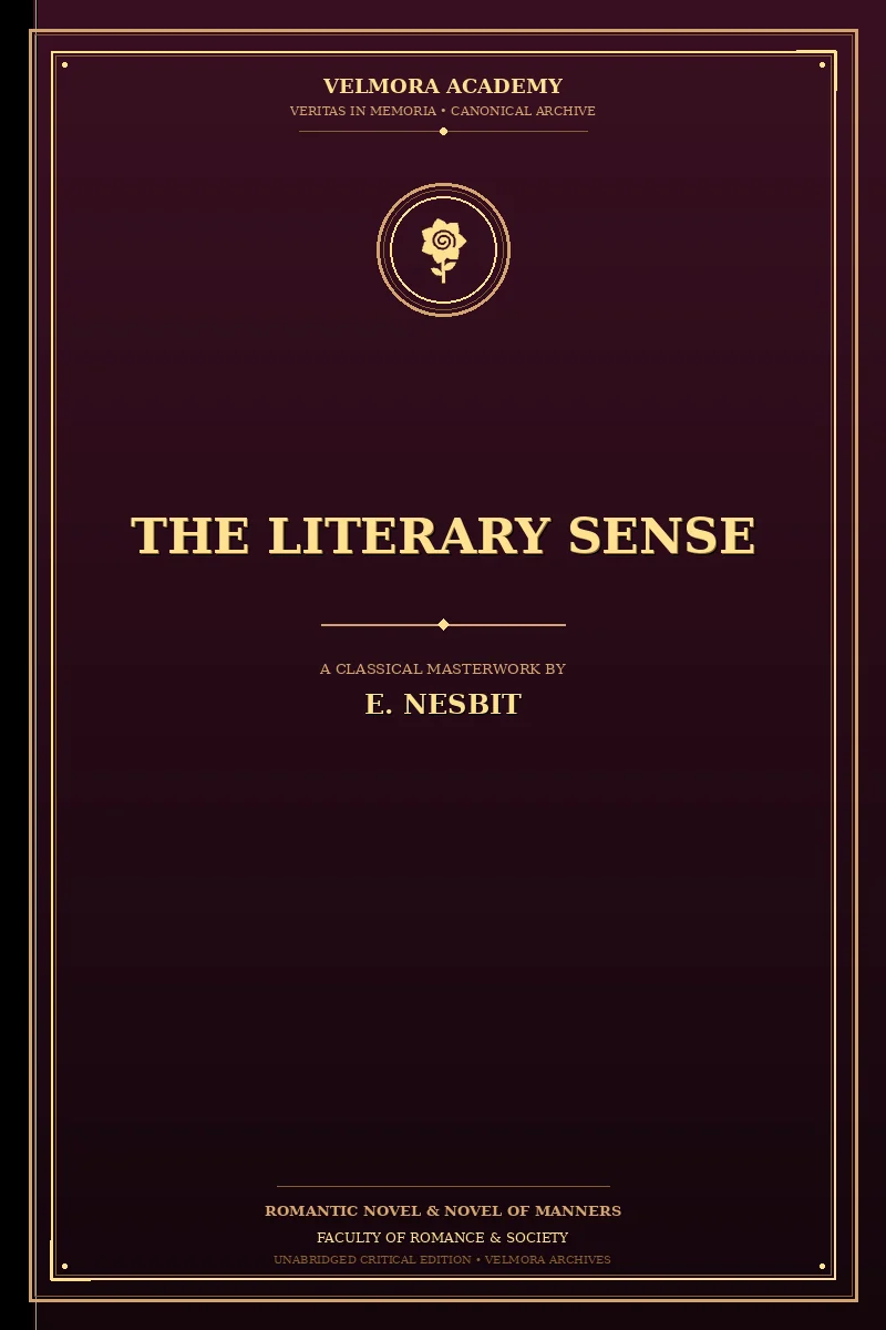 Cover of The Literary Sense