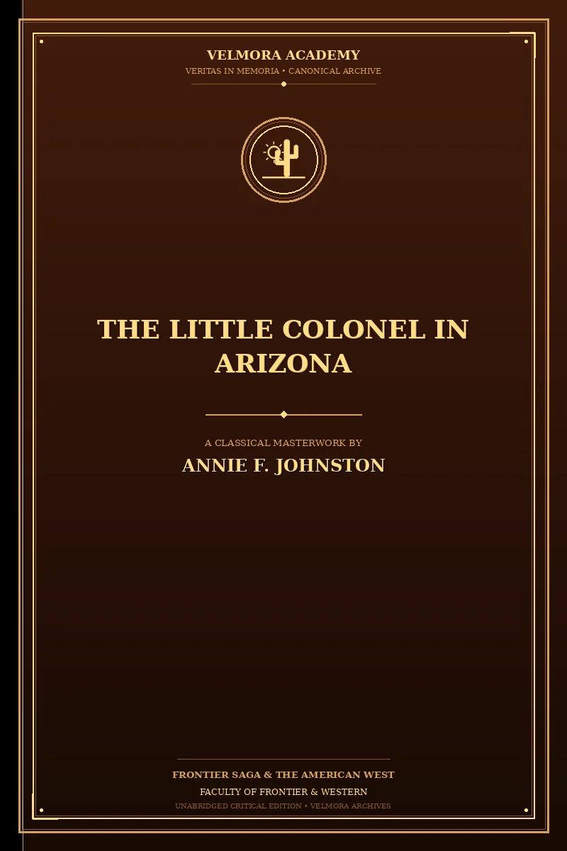 Cover of The Little Colonel in Arizona