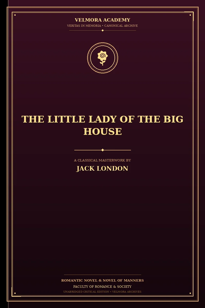 Cover of The Little Lady of the Big House