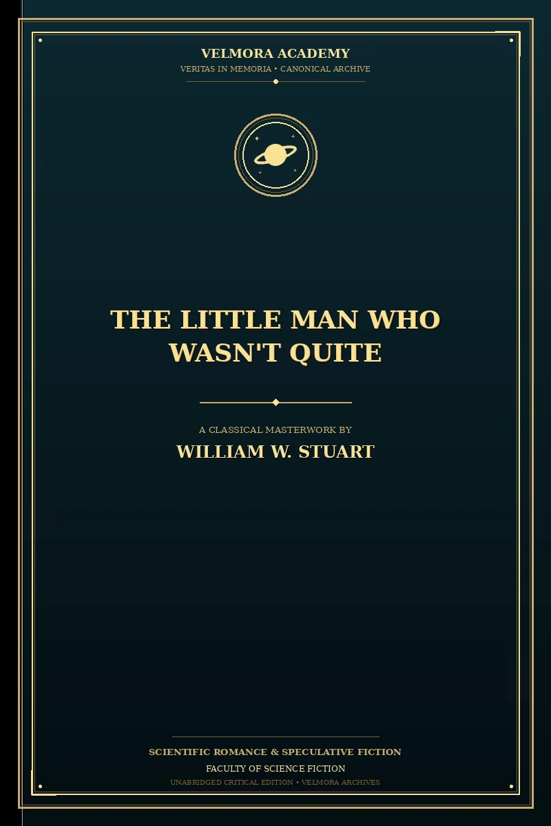 Cover of The Little Man Who Wasn't Quite