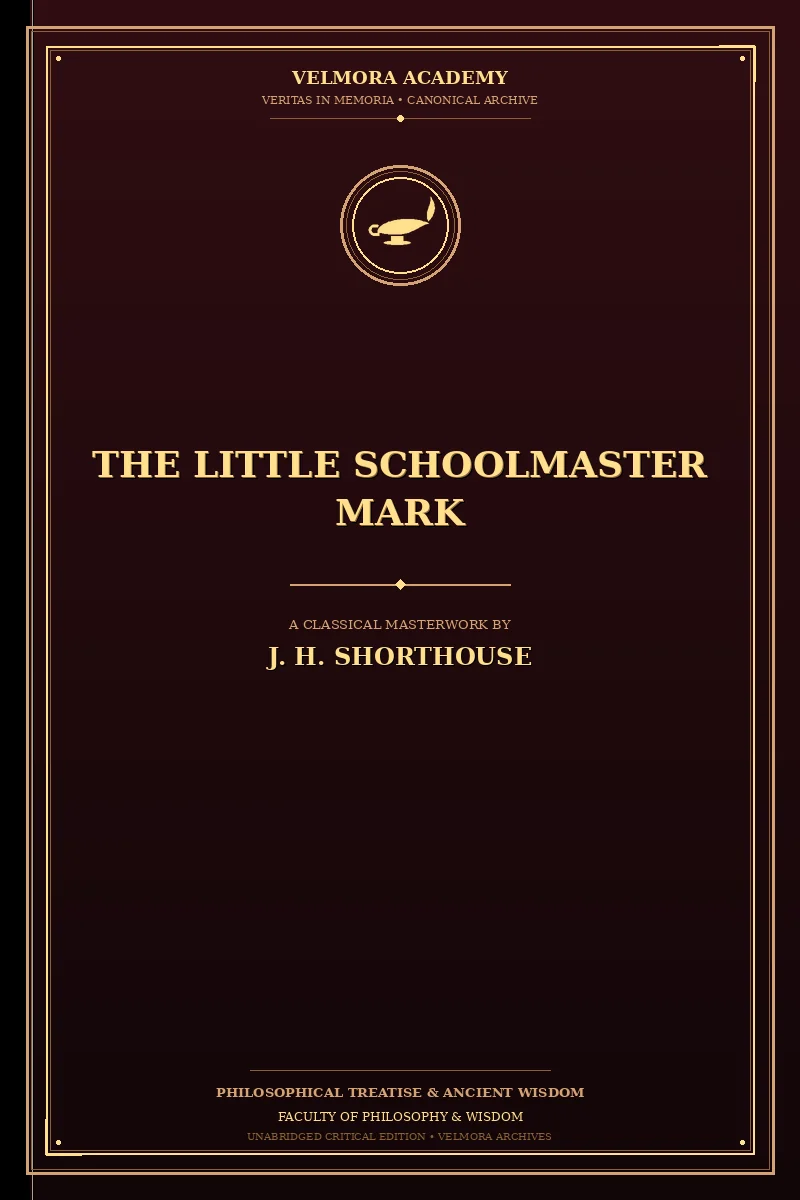 The Little Schoolmaster Mark