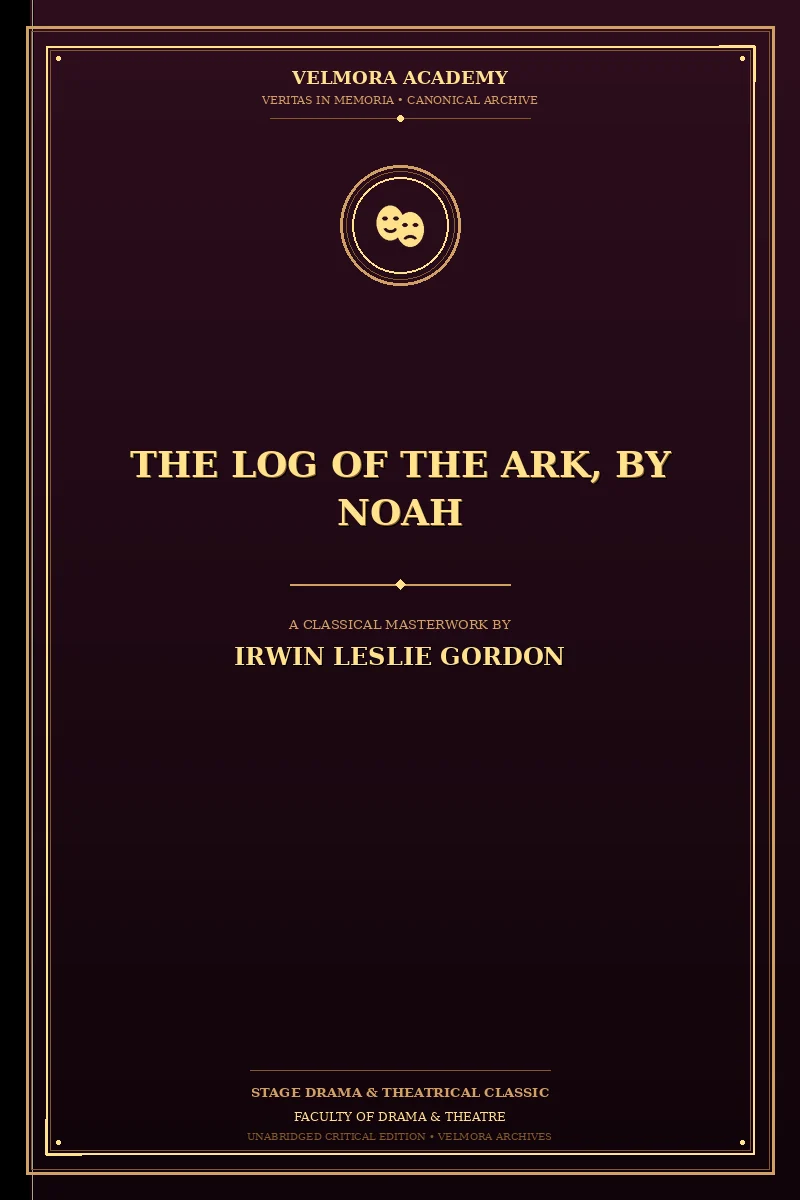 The Log of the Ark, by Noah