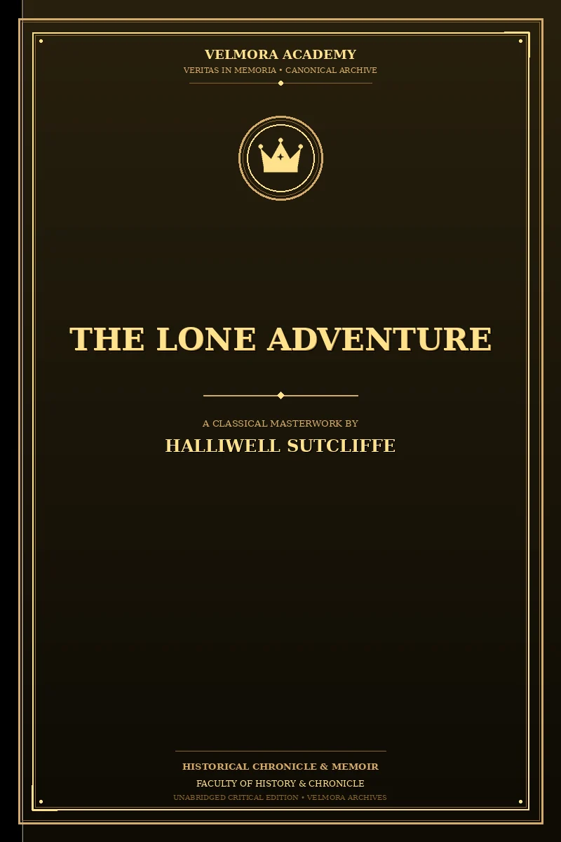 Cover of The Lone Adventure