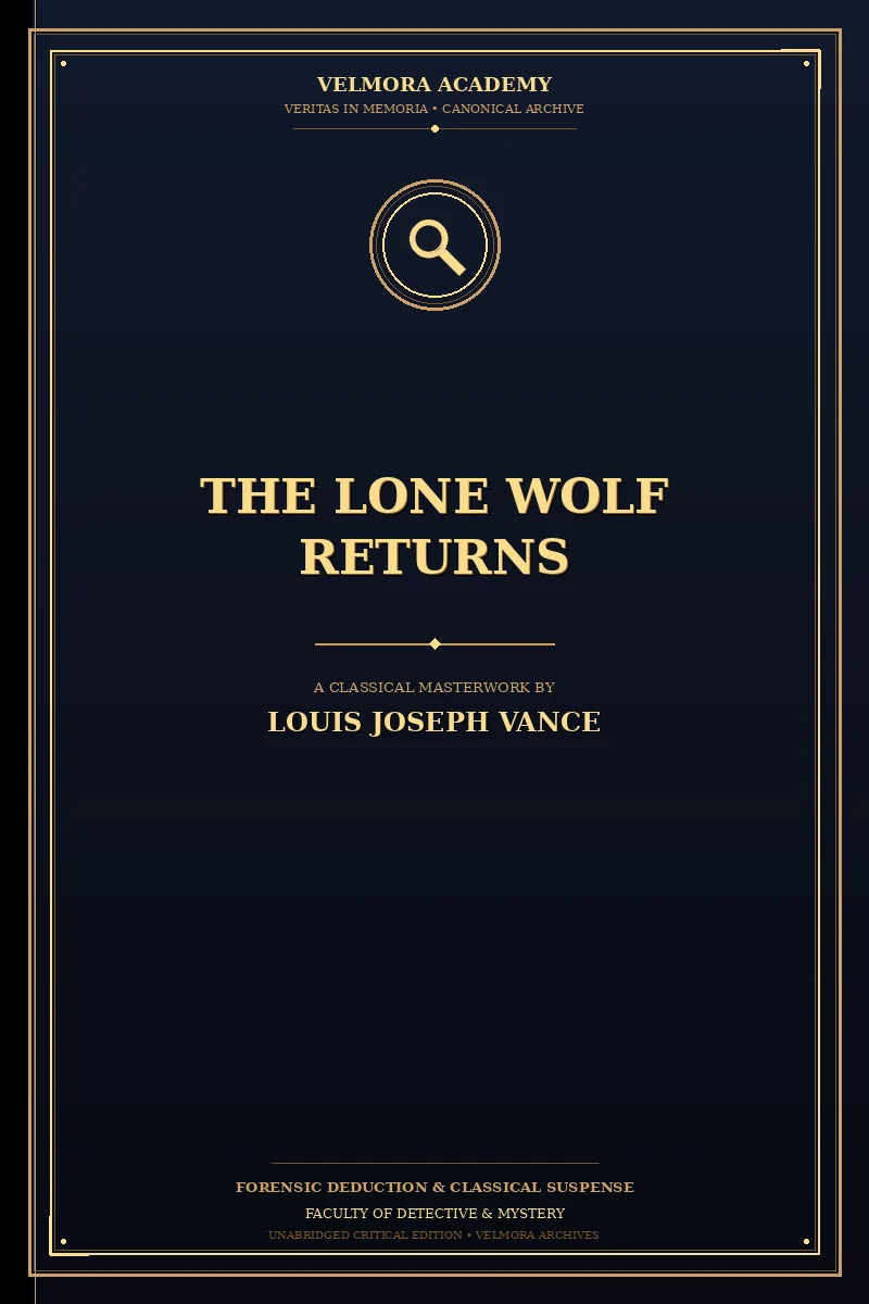 The Lone Wolf Returns