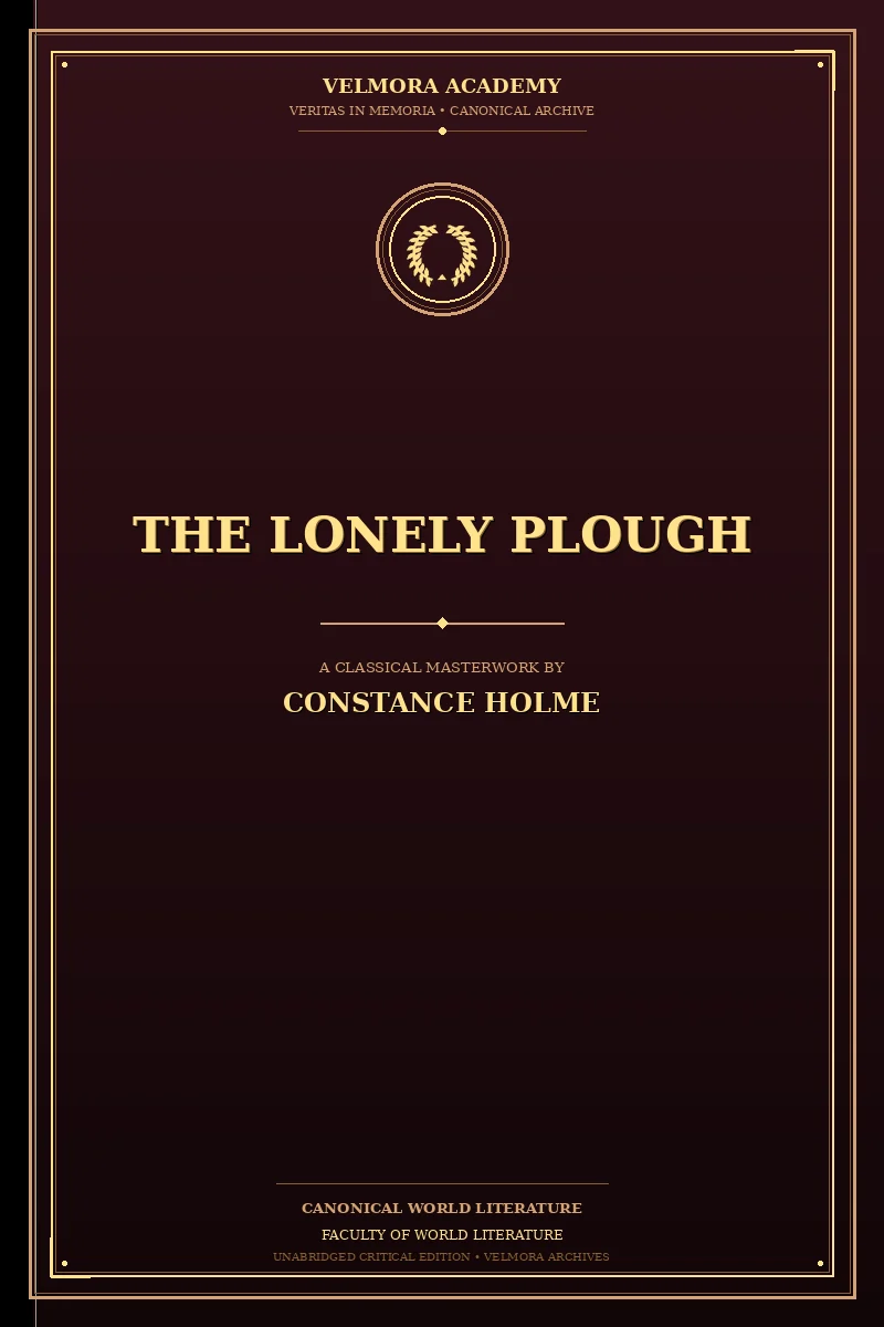Cover of The lonely plough