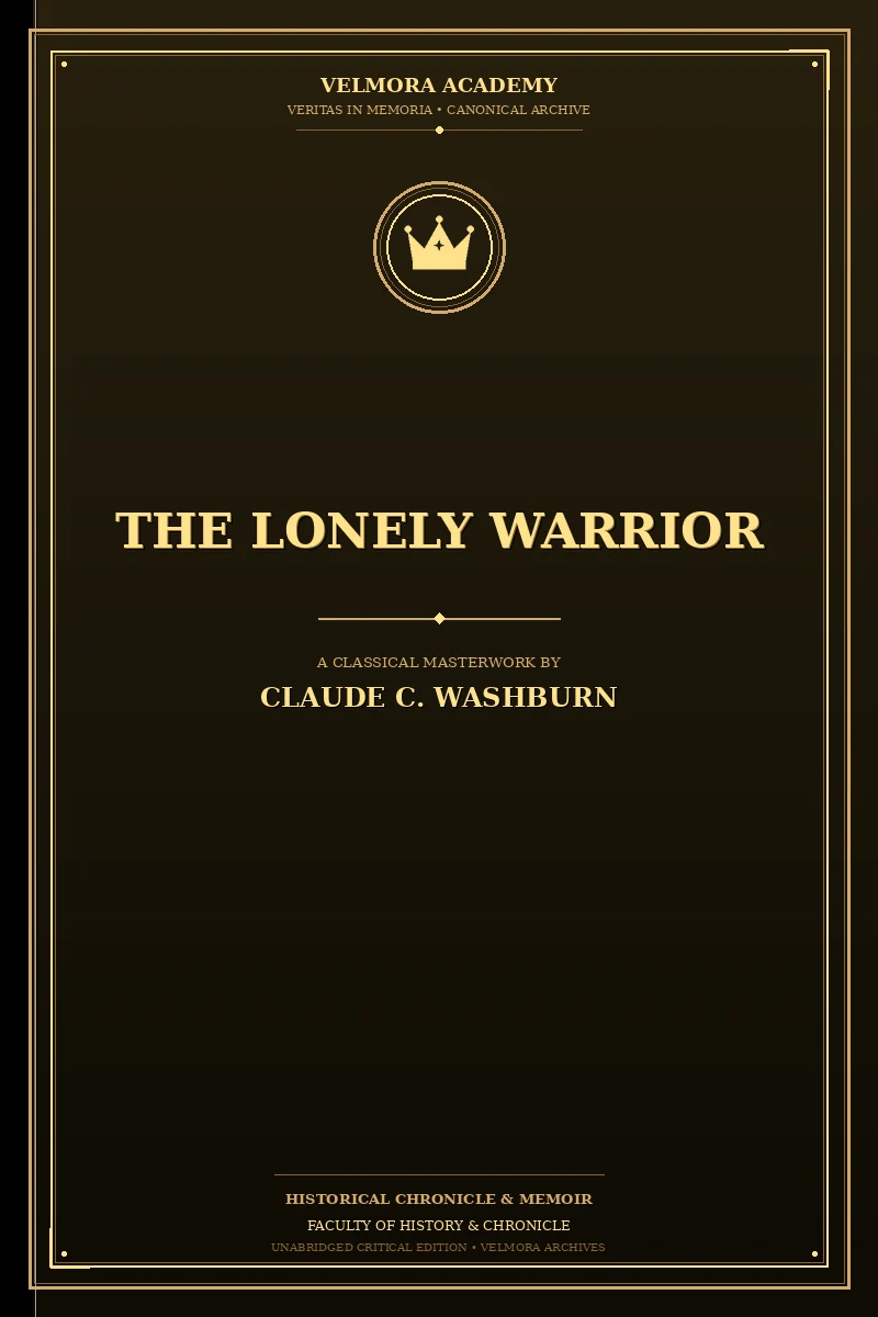 Cover of The Lonely Warrior