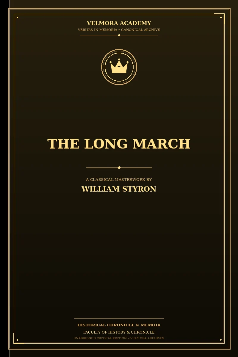Cover of The long march