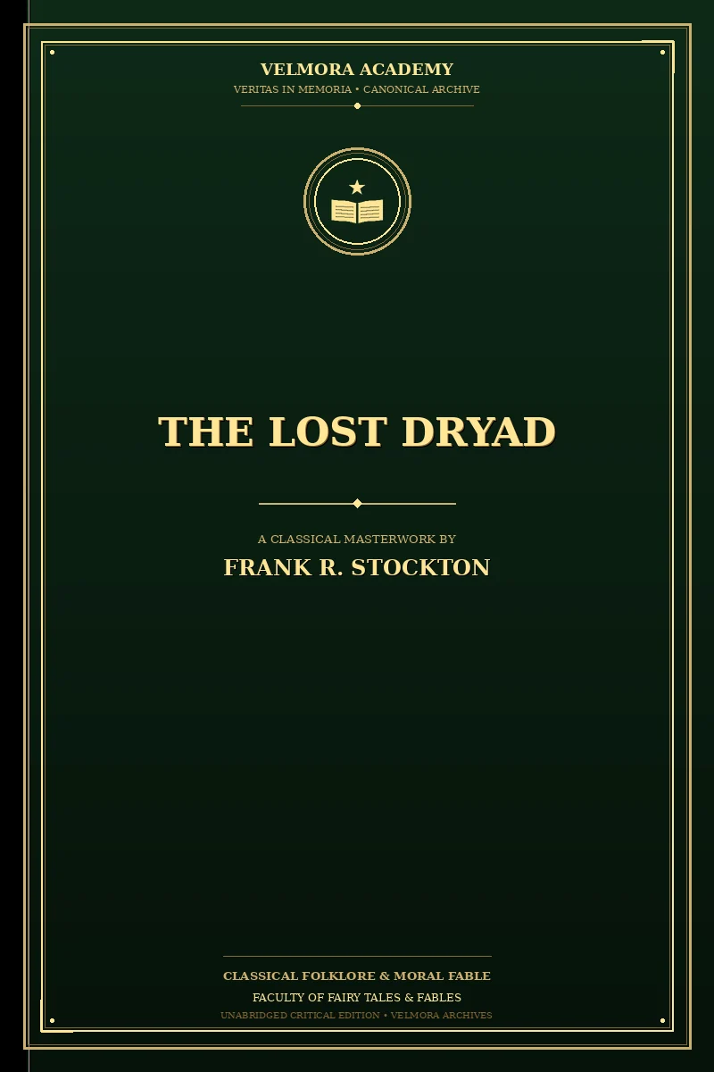 Cover of The Lost Dryad