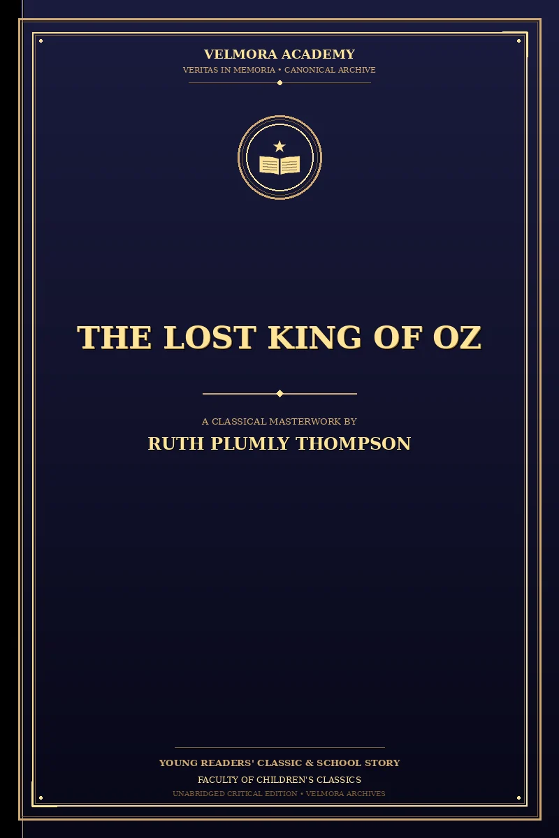 Cover of The Lost King of Oz