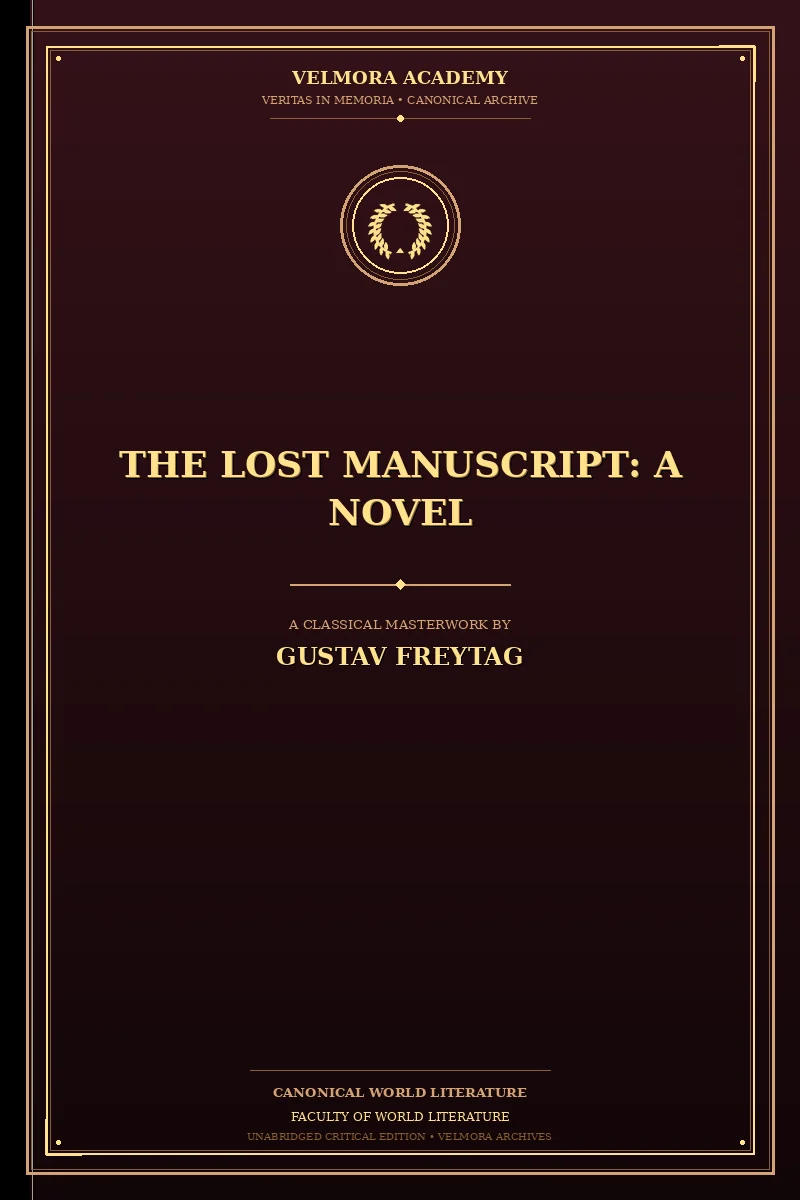 The Lost Manuscript: A Novel