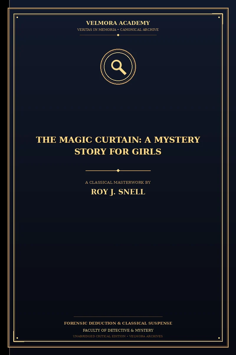 Cover of The Magic Curtain: A Mystery Story for Girls