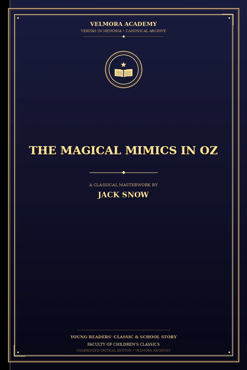 The Magical Mimics in Oz