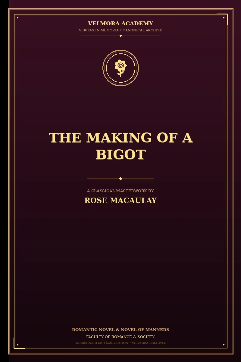 Cover of The Making of a Bigot